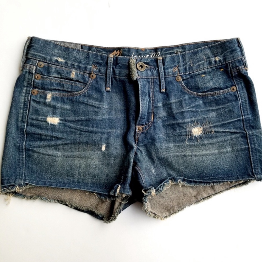 Madewell / Shopbop distressed denim shorts